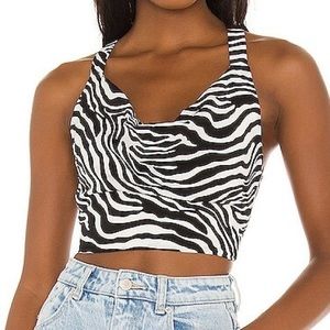 Superdown Alyssa Tie Back Top